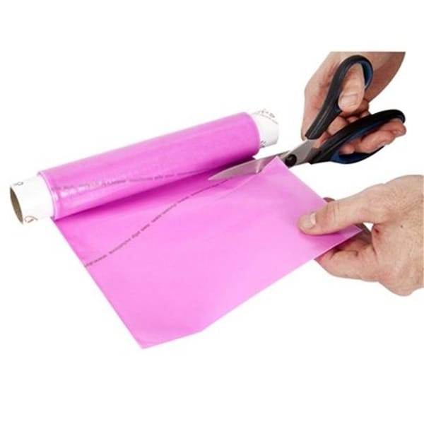 Fabrication Enterprises Fabrication Enterprises 50-1502PNK 8 in. x 3.25 ft. Dycem Non-Slip Material Roll; Pink 50-1502PNK - main